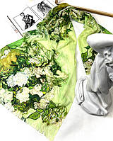Легкий шарф Картина репродукція Ваза з трояндами Ван Гог  180*70 см віскоза