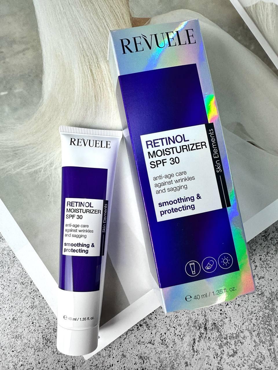 Крем зволожуючий з ретинолом SPF 30 Revuele, 40 мл