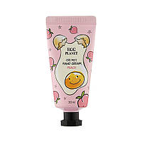 Крем для рук с ароматом персика Daeng Gi Meo Ri Egg Planet Hand Cream Peach 30 мл (8807779088862)