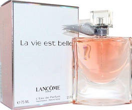 ПАРФУМ жіночий Lancome LA VIE est BELLE 75 ml фруктово - квітковий аромат