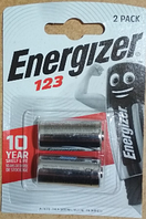 Батарейка Energizer CR-123A Lithium 1x2шт /2/12шт.