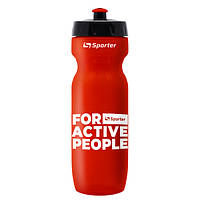 Бутылка Sporter Water bottle "FOR ACTIVE PEOPLE" 700 мл, красная