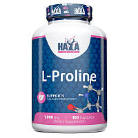 Аминокислота Haya Labs L-Proline 1000 mg, 100 капсул