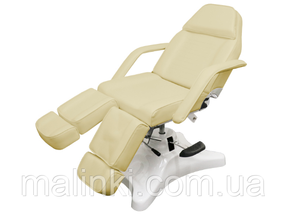 Педикюрне крісло-кушетка модель DM-234D, бежева
