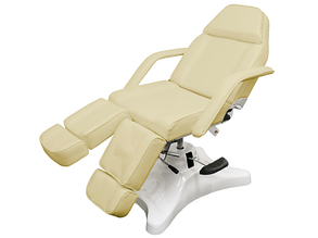 Педикюрне крісло-кушетка модель DM-234D, бежева