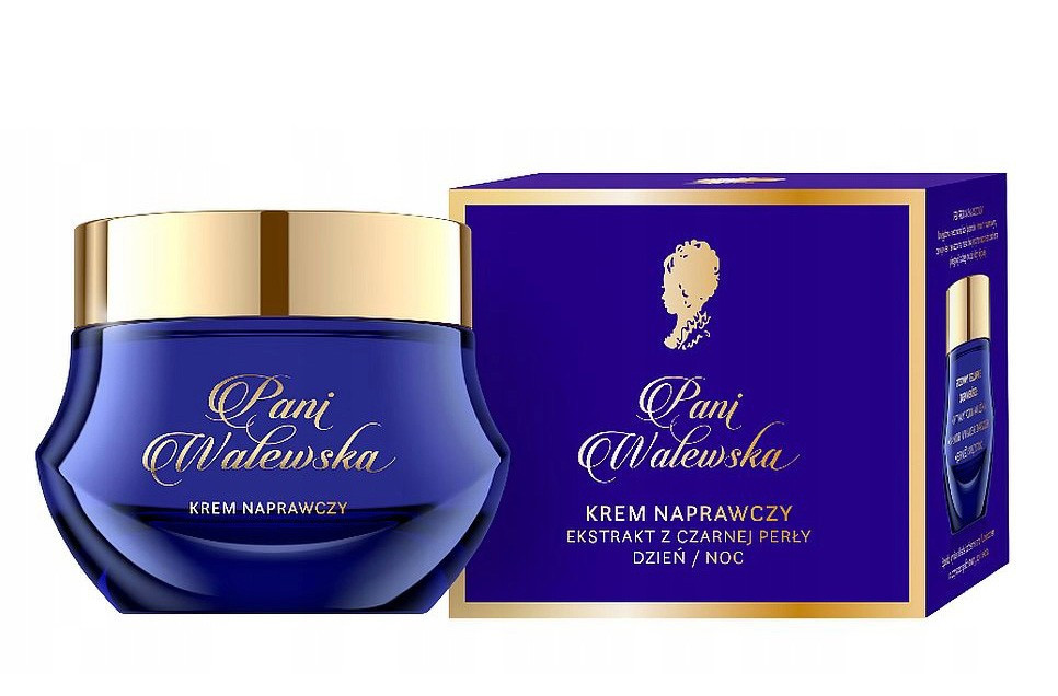 Відновлюючий Крем з екстрактом чорних перлів Pani Walewska Repair Cream Black Pearl extract