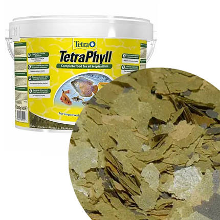 Корм для акваріумних риб, TetraPhyll 200ml/40г (вагу)., фото 1