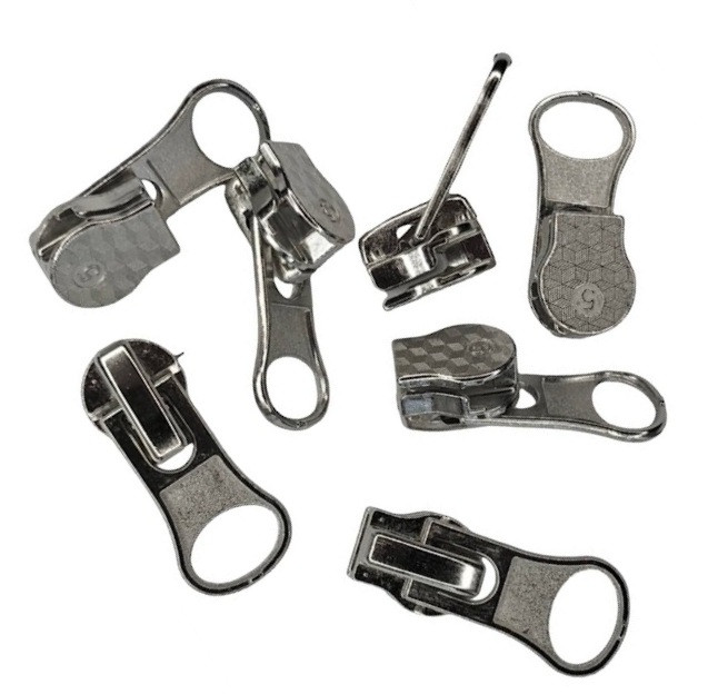 Бігунки для блискавки Спіраль (Тип 5) нікель