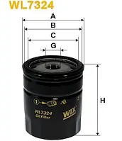 Фильтр масляный (WIX) FIAT WL7324