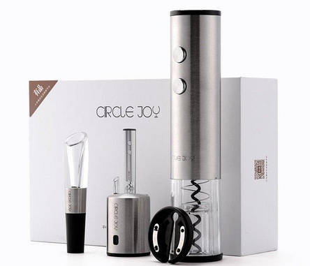Винний набір Xiaomi Circle Joy Wine Set Silver ( Уцінка, м'ята упаковка ), фото 3
