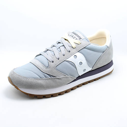 Мужские замшевые кроссовки Saucony Jazz 81 Original серые (ID ...
