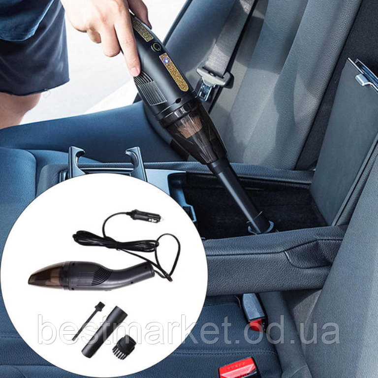 Автомобільний Пилосос Бездротовий Car Vacuum HY05+Charge