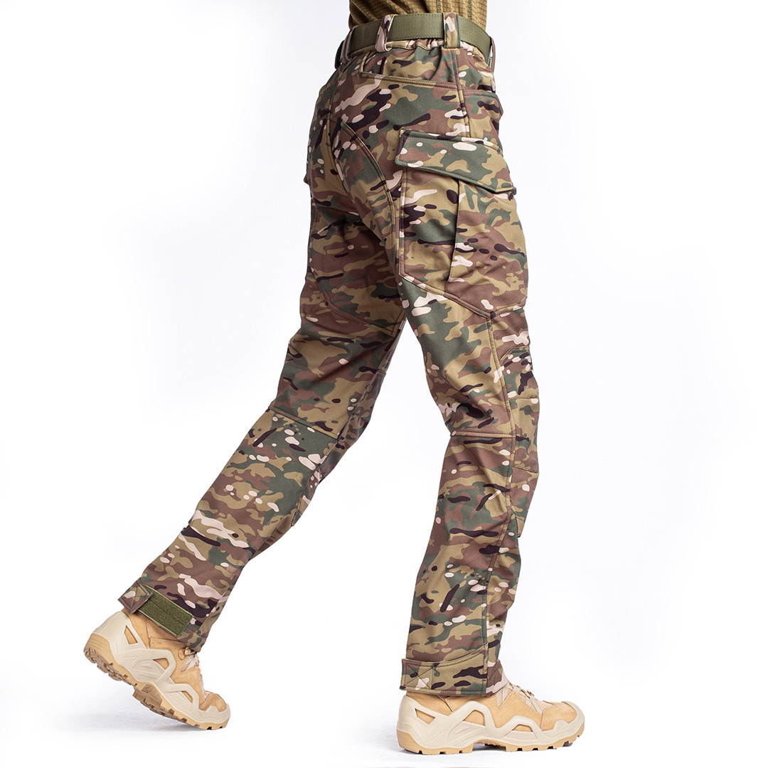 Штани тактичні зимові для ЗСУ Brotherhood UTP 2.0 SOFTSHELL мультикам, фото 1