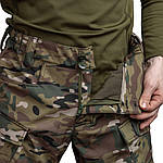 Штани тактичні зимові для ЗСУ Brotherhood UTP 2.0 SOFTSHELL мультикам, фото 8