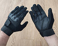 Тактические полнопалые перчатки спортивно-тактические перчатки цвет черный