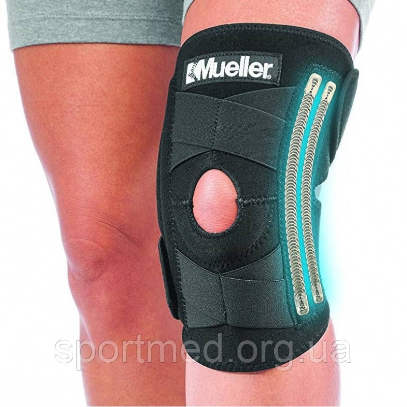 Наколінник роз'ємний з бічними пружинами Mueller Knee Stabilizer (6463)