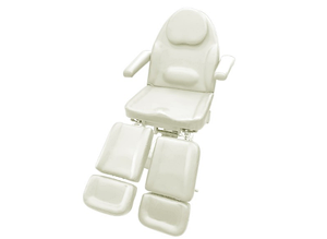 Педикюрне крісло-кушетка модель 2H2-CH бежевий колір