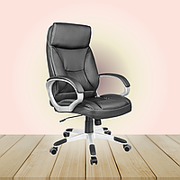 Кресло офисное Just Sit ROMA для персонала Компьютерное кресло для офиса руководителя дома Черное
