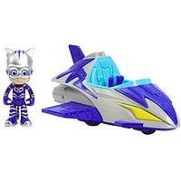 Just Play PJ Masks Герои в масках кэтбой и самолет кэт-мобиль 95821 Save the Sky Cat-Car