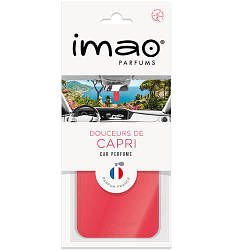 Ароматизована карта (освіжувач повітря) Солодощі Капрі (Douceurs de Capri) пластина IMAO Made in France.