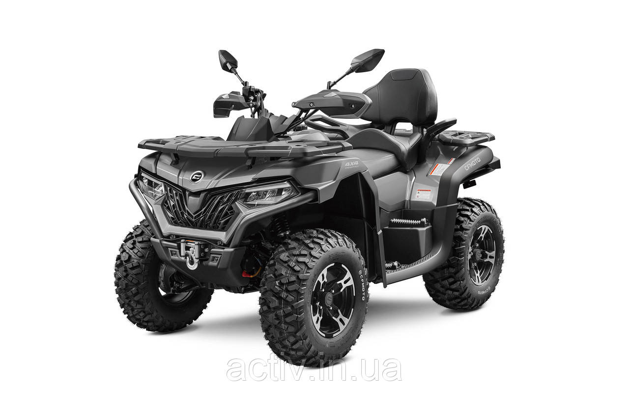 Квадроцикл CFMOTO CF 625 Touring Velocity Grey - фото 1 - id-p1806463623