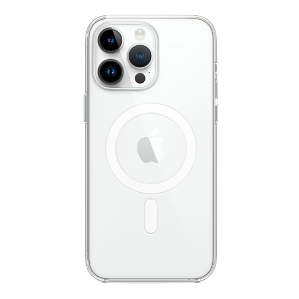 Чохол Silicone Clear Case with MagSafe iPhone 14 Pro Transparent