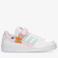 Кросівки жіночі 36 розмір Originals Adidas forum low w, біло-рожеві