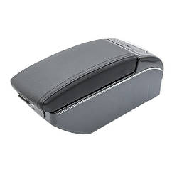 Підлокотник автомобільний багатофункціональний 7USB з підсвіткою 35х14х16см EL 100 521