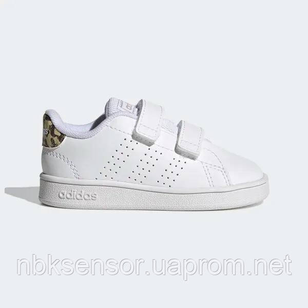 Кросівки (кеди) дитячі білі, 27 розмір, Adidas Advantage