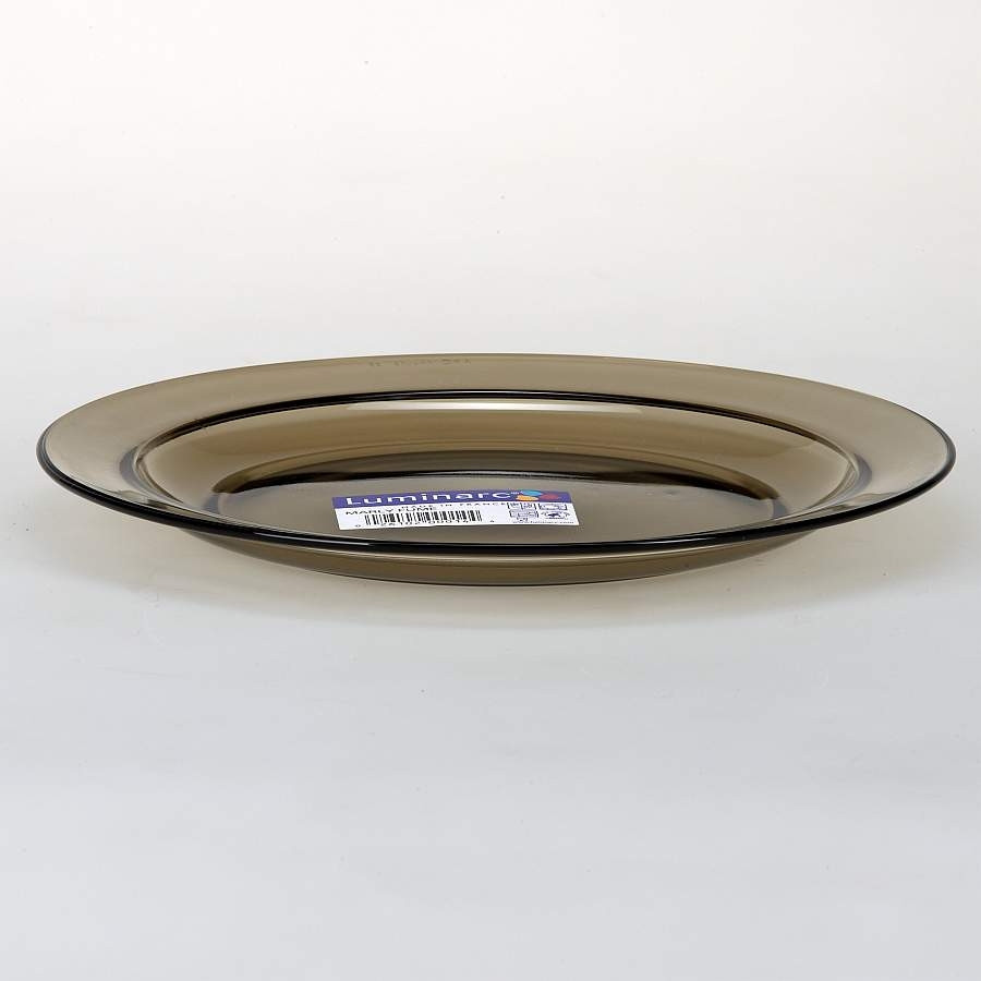 Тарілка Luminarc Marly Fume 24см 2303.001, фото 1