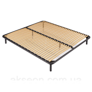 КАРКАС ОРТОПЕДИЧНИЙ «УСІЛЕННИЙ» 120х190 25 мм 44 ламелі 6 ніг