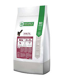 Nature's Protection Large cat Adult - Сухий корм із птицею для дорослих великих кішок 18 кг