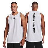 Майка баскетбольна Under Armour Men's Baseline Cotton Tank (1361901-100)