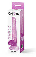 Фалоімітатор - Realistic dildo A-Toys by TOYFA Celiam, TPE, purple, 20.5 cm