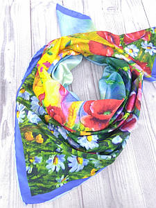 Хустка жіноча Атлас 90*90см.