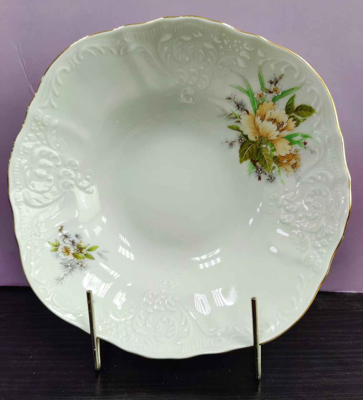 Тарілка з порцеляни Bernadotte 150мм JS001, фото 1