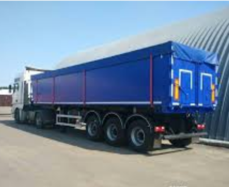 Брезент на зерновоз, контейнер, причеп, фото 1