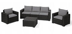 Комплект садових меблів California Technorattan на 5 місць
