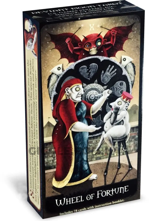 Купить Карты Таро - Во власти безумной луны, Deviant Moon Tarot, цена ...