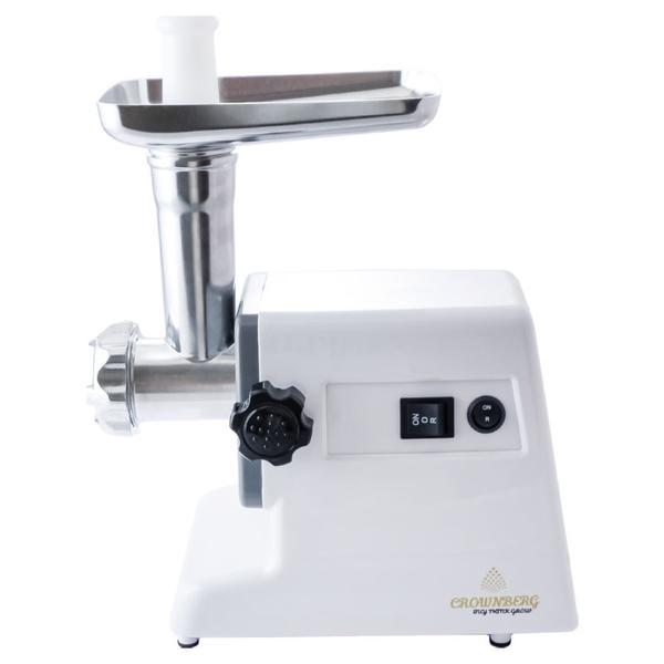 М'ясорубка побутова Crownberg CB-4212 із соковижималкою 2500W Біла, фото 1