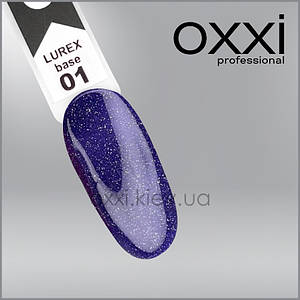 Світловідбивна камуфлююча база "LUREX BASE" №01 Oxxi Professional, 10 мл