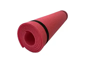 Килимок для спорту Тренер 1800х600х6 мм Червоний
