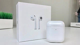 Бездротові навушники для IPhone Air Pods 2 люкс якості + Чохол в Подарунок