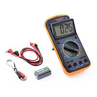 Мультиметр DT-9208A + термопара, Ch, Гарної якості, інструмент, Цифровий професійний тестер, Мультиметр DT-9208A + термопара