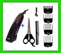 Машинка для стрижки волос GEEMY (Gemei) GM-813, Ch, Хорошее качество, триммер, индивидуальный уход, машинка