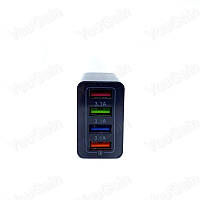 Зарядное устройство 220v на 4 USB D 044, блок питания, адаптер, GS1, хорошего качества, Мобильные и