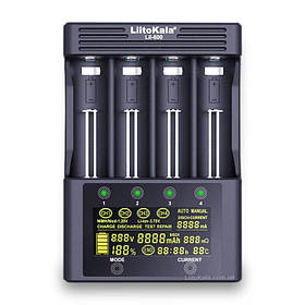 Інтелектуальний зарядний пристрій для Li-ion, Ni-Mh, Ni-Cd акумуляторів LiitoKala Lii-600