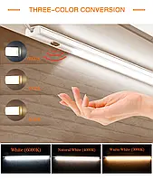 LED світильник із сенсором на помах руки для підсвічування кухні шаф, SL1, 50 см USB 3 Color, Гарної якості, лампа для кемпінгу,