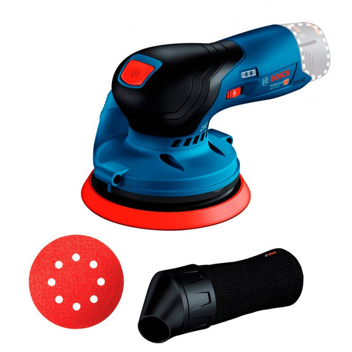 Акумуляторна ексцентрикова шліфмашина Bosch GEX 12V-125 (12 В, без АКБ, 125 мм)