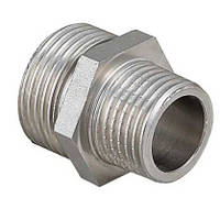 Перехідник ніпель 1 1/2"-1 1/4" П-П (нікель)